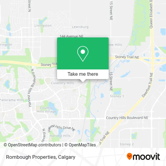 Rombough Properties map