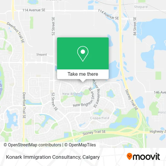 Konark Immigration Consultancy map
