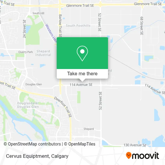 Cervus Equiptment map