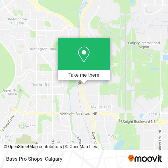 Bass Pro Shops map