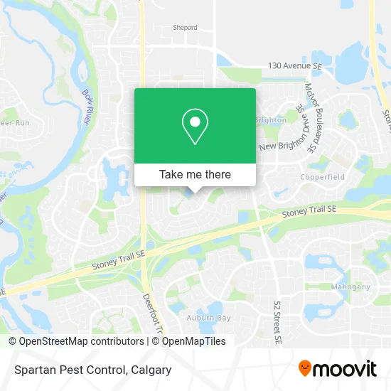Spartan Pest Control map