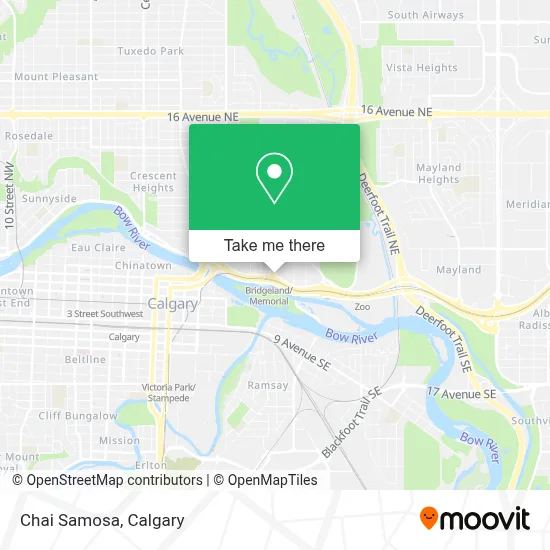 Chai Samosa map