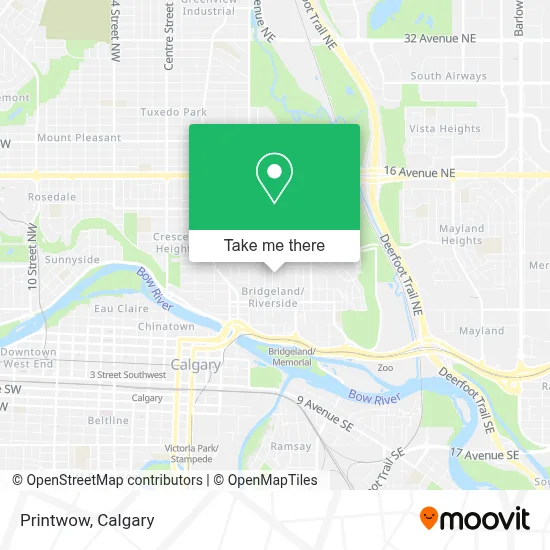 Printwow map