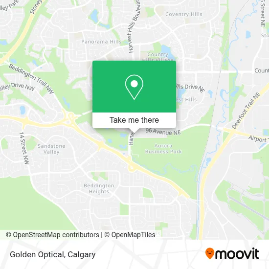 Golden Optical map