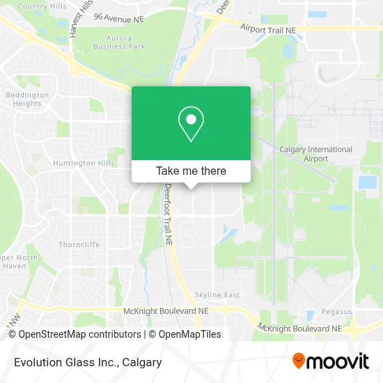 Evolution Glass Inc. map