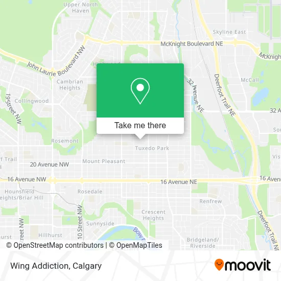 Wing Addiction map