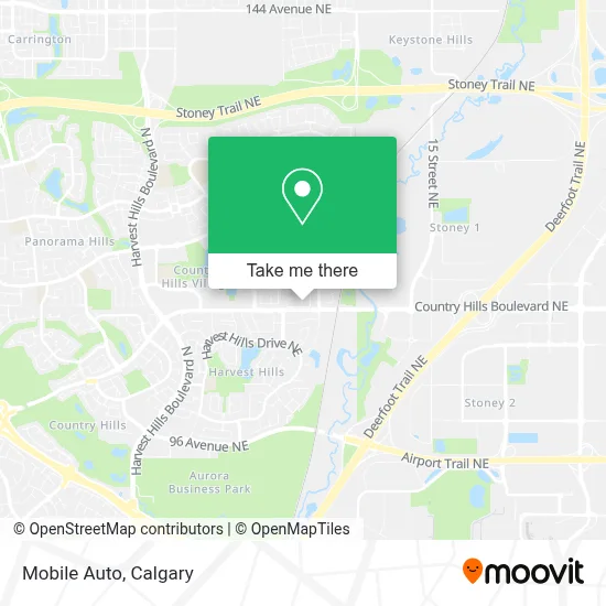 Mobile Auto map
