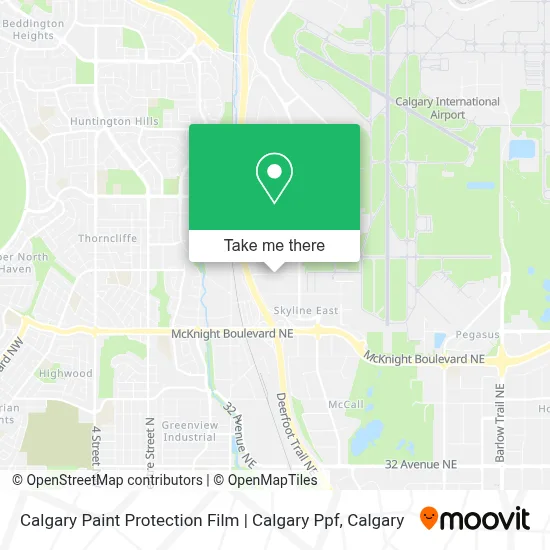 Calgary Paint Protection Film | Calgary Ppf map
