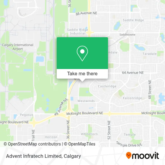 Advent Infratech Limited map