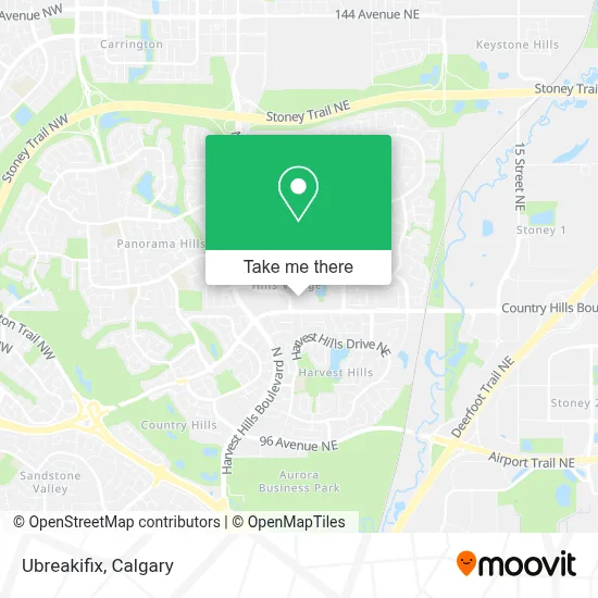 Ubreakifix map