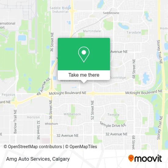 Amg Auto Services map