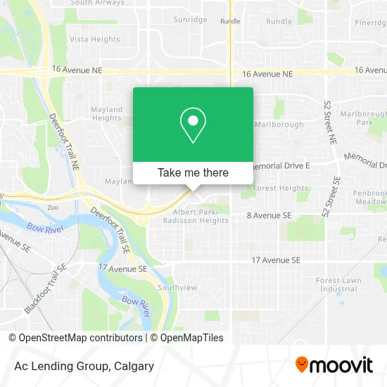Ac Lending Group map