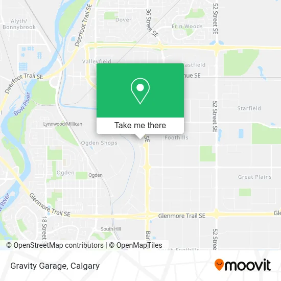 Gravity Garage map