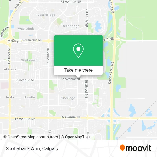 Scotiabank Atm map