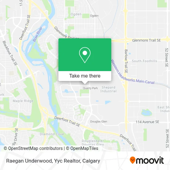Raegan Underwood, Yyc Realtor map