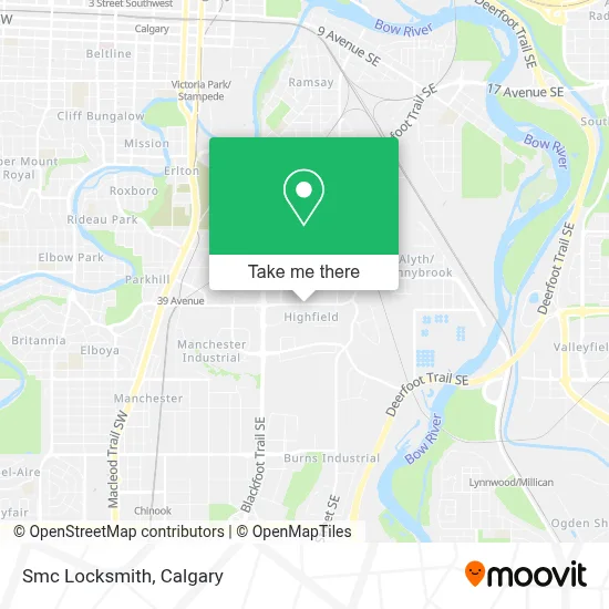 Smc Locksmith map