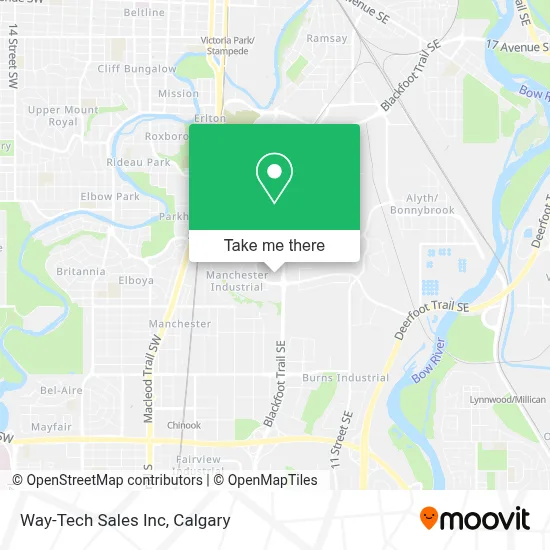 Way-Tech Sales Inc map