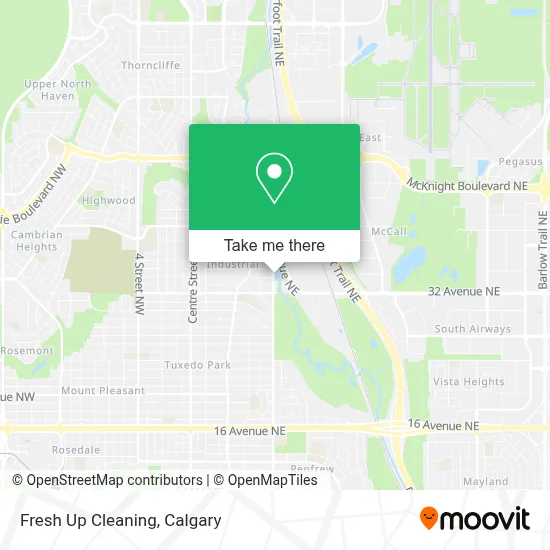 Fresh Up Cleaning map