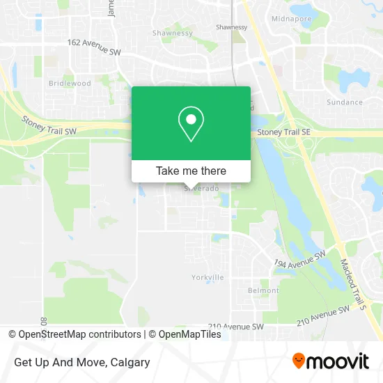 Get Up And Move map