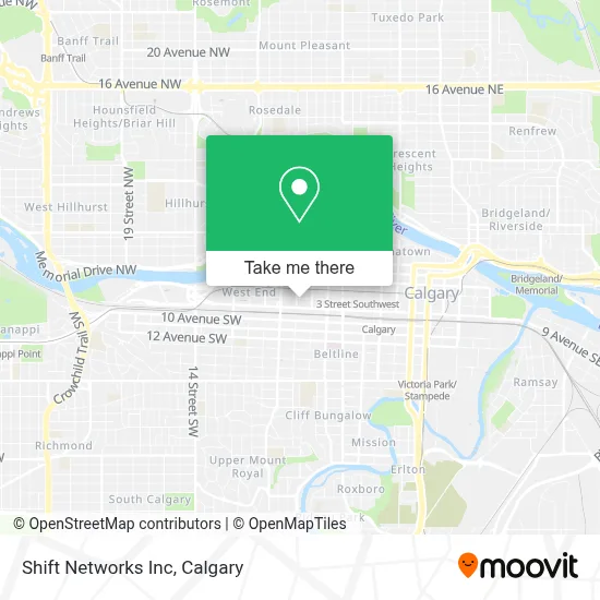 Shift Networks Inc map