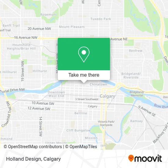 Holland Design map