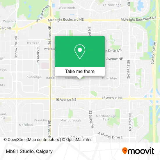 Mb81 Studio map