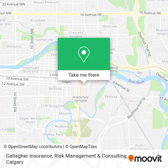 Gallagher Insurance, Risk Management & Consulting map