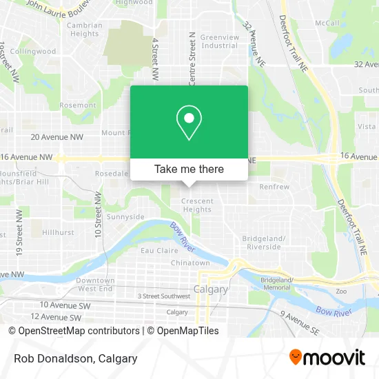 Rob Donaldson map