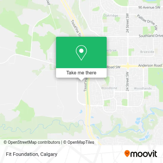 Fit Foundation map