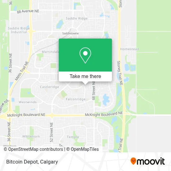 Bitcoin Depot map