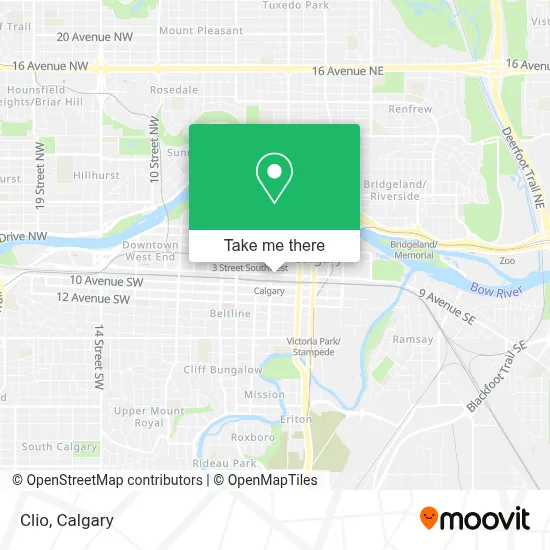 Clio map
