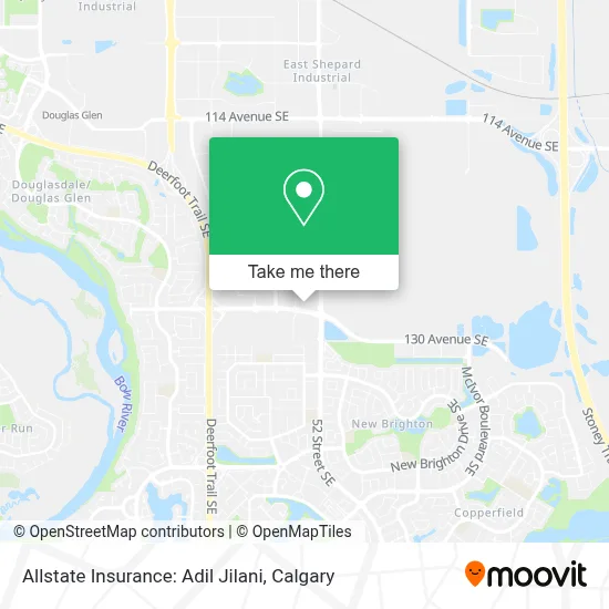 Allstate Insurance: Adil Jilani map