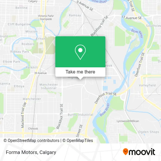 Forma Motors map