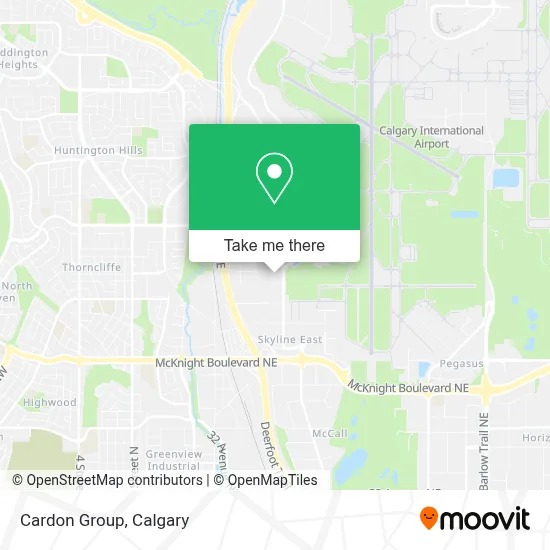 Cardon Group map