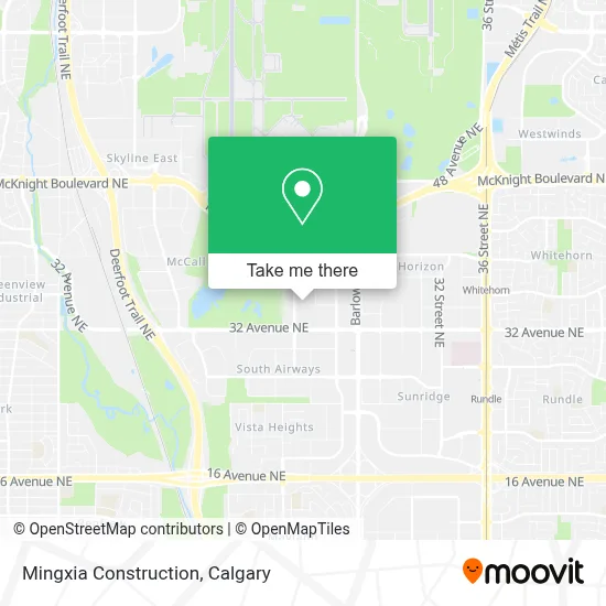 Mingxia Construction map