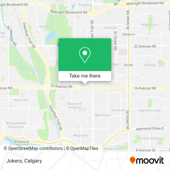 Jokers map