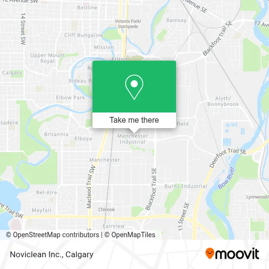 Noviclean Inc. map