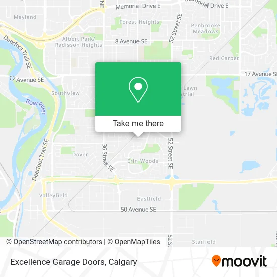 Excellence Garage Doors map