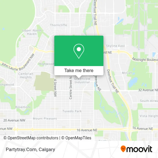 Partytray.Com map