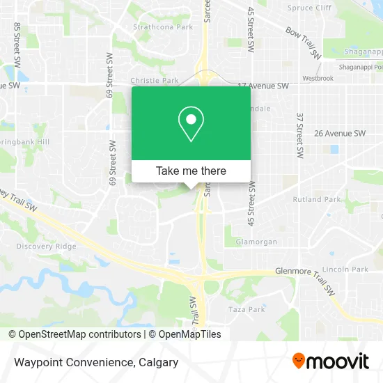 Waypoint Convenience map
