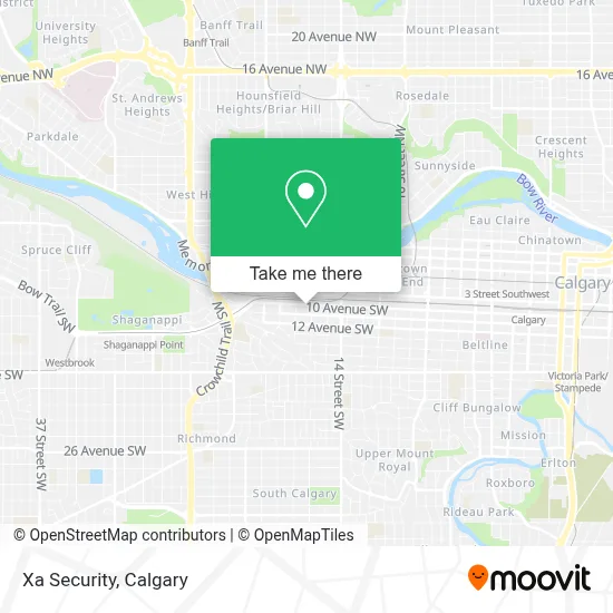 Xa Security map