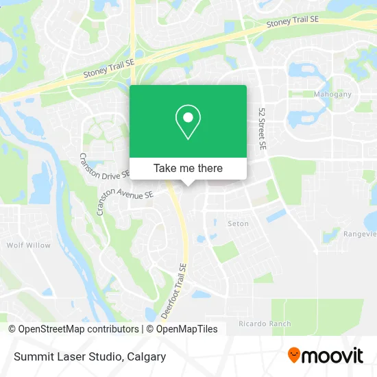 Summit Laser Studio map