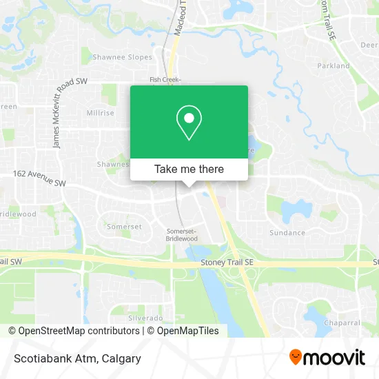 Scotiabank Atm map