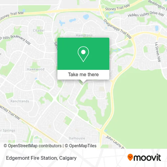 Edgemont Fire Station map