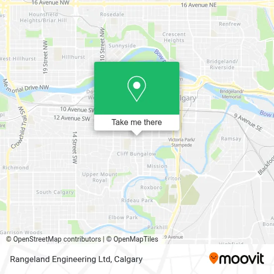 Rangeland Engineering Ltd map
