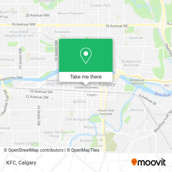 Kfc map