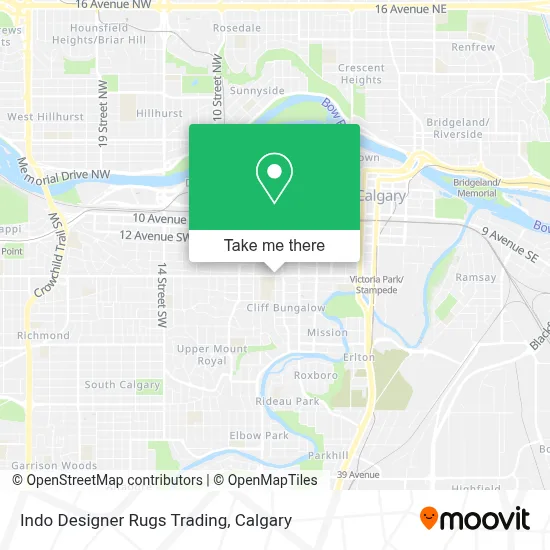 Indo Designer Rugs Trading map