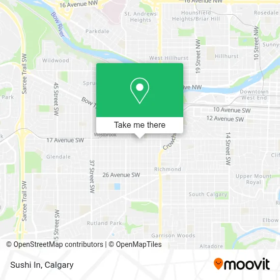 Sushi In map