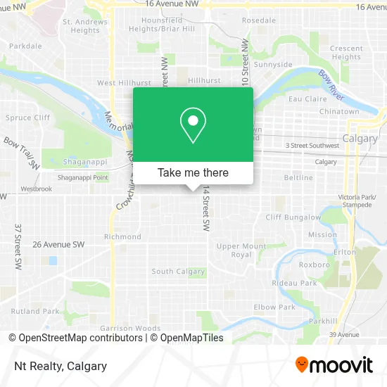 Nt Realty map