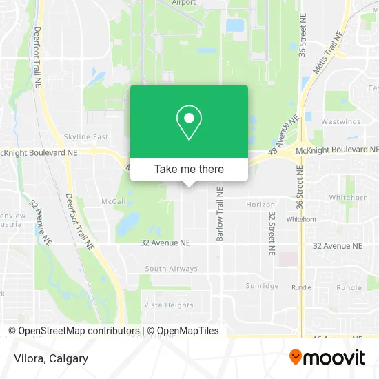 Vilora map